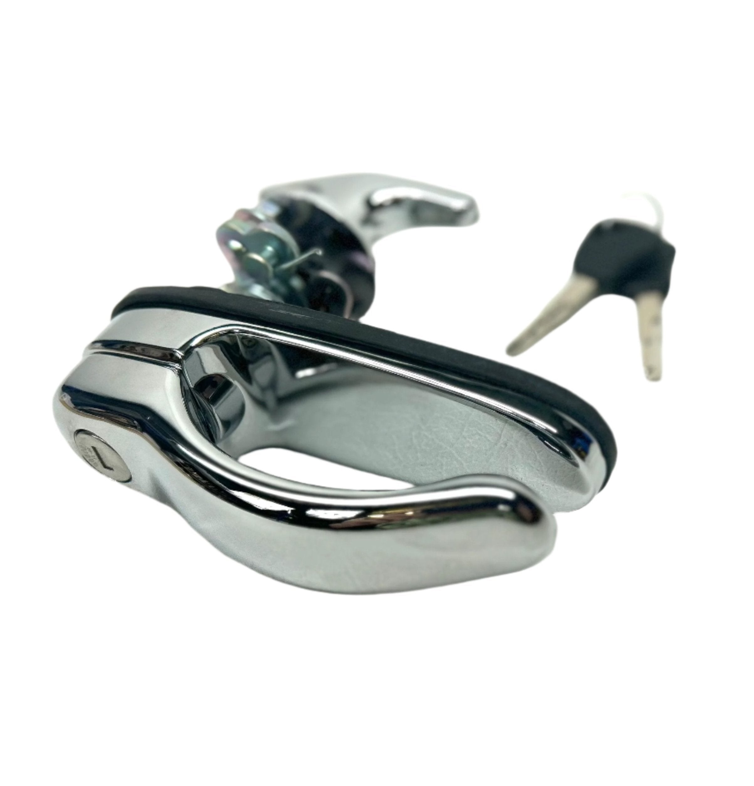 Canopy Chrome Steel Locking Canopy T-Handle Replacement Rear Window Locking Handle Lock