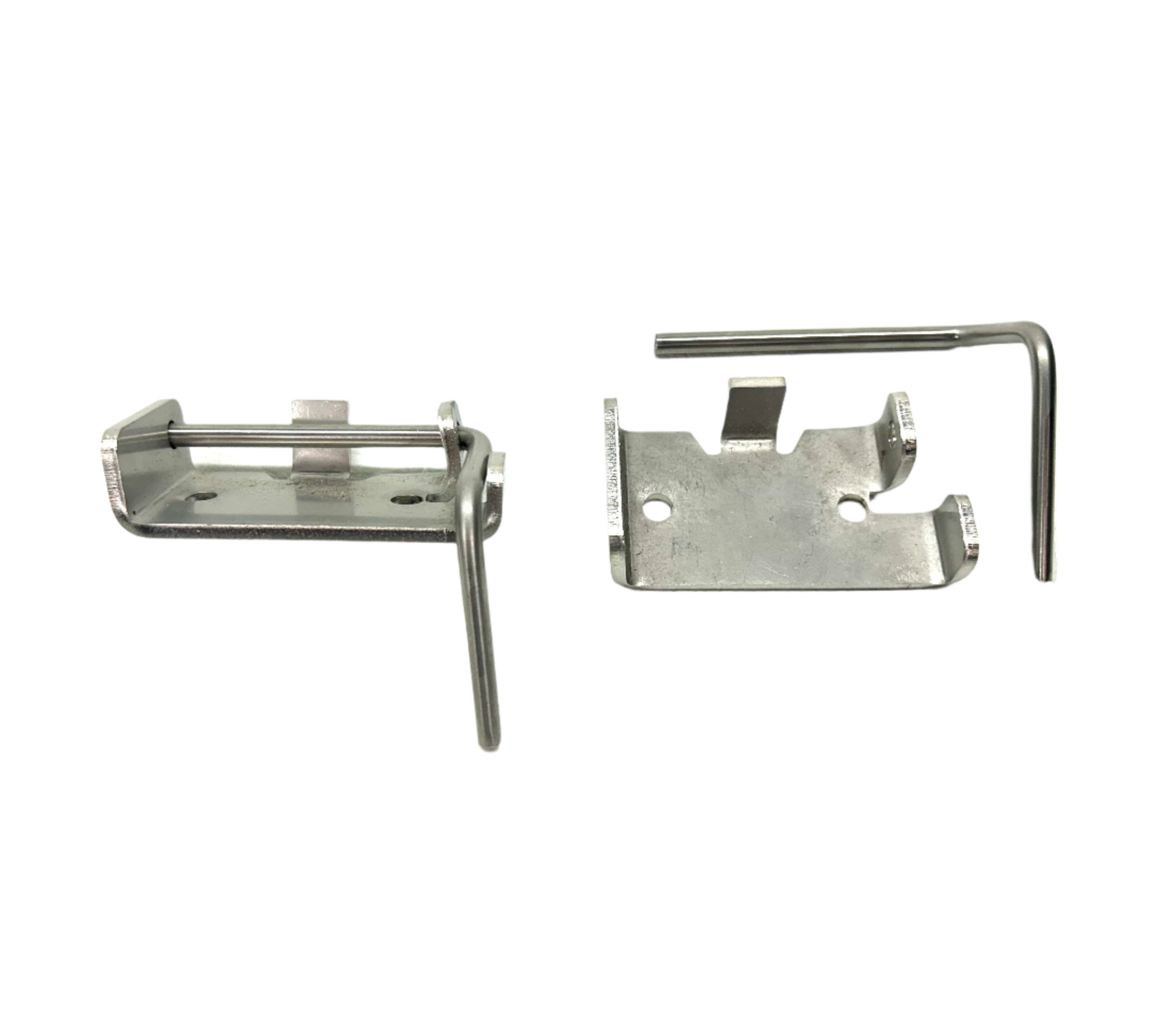 Amarok VW 50mm Female Hinge & Pins Kit-C for EGR Ute Lid with Shiny Black Plastic Underneath