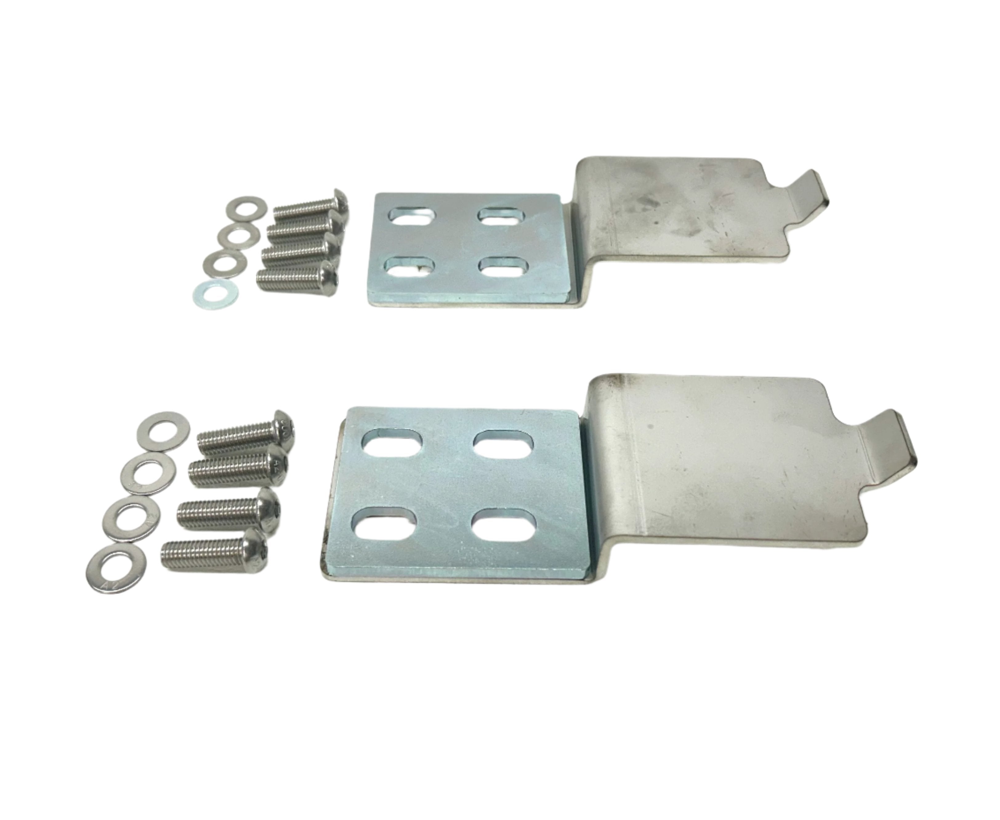 FG Ford Falcon Ute Lid Long Male Hinge Tongues for Carpeted Fibreglass Lids SET-B Long Male Hinges & Support Brackets
