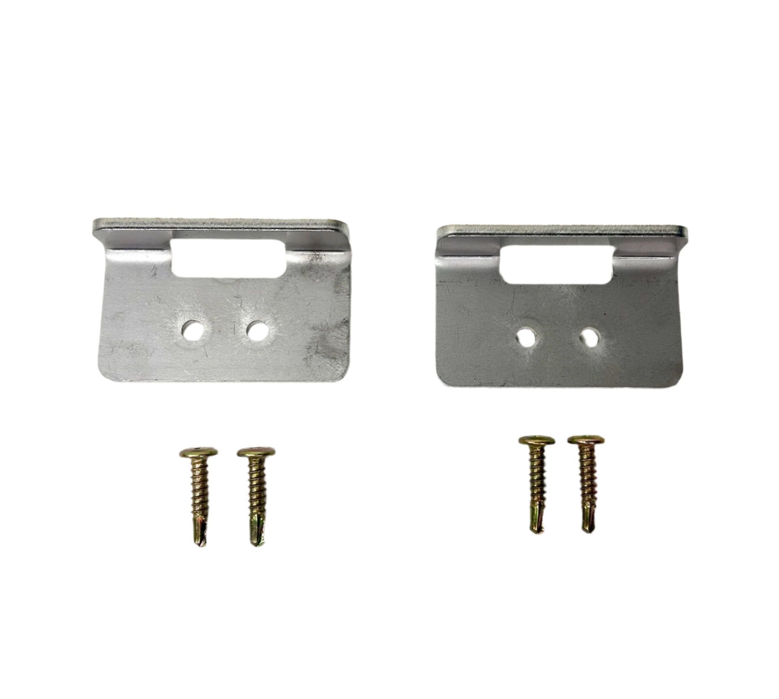 Toyota Hilux 2005-2015 Aftermarket Replacement Ute Lid Hinge Slots FEMALE for Carpeted Fibreglass Lids SET-A Hinges & Screws