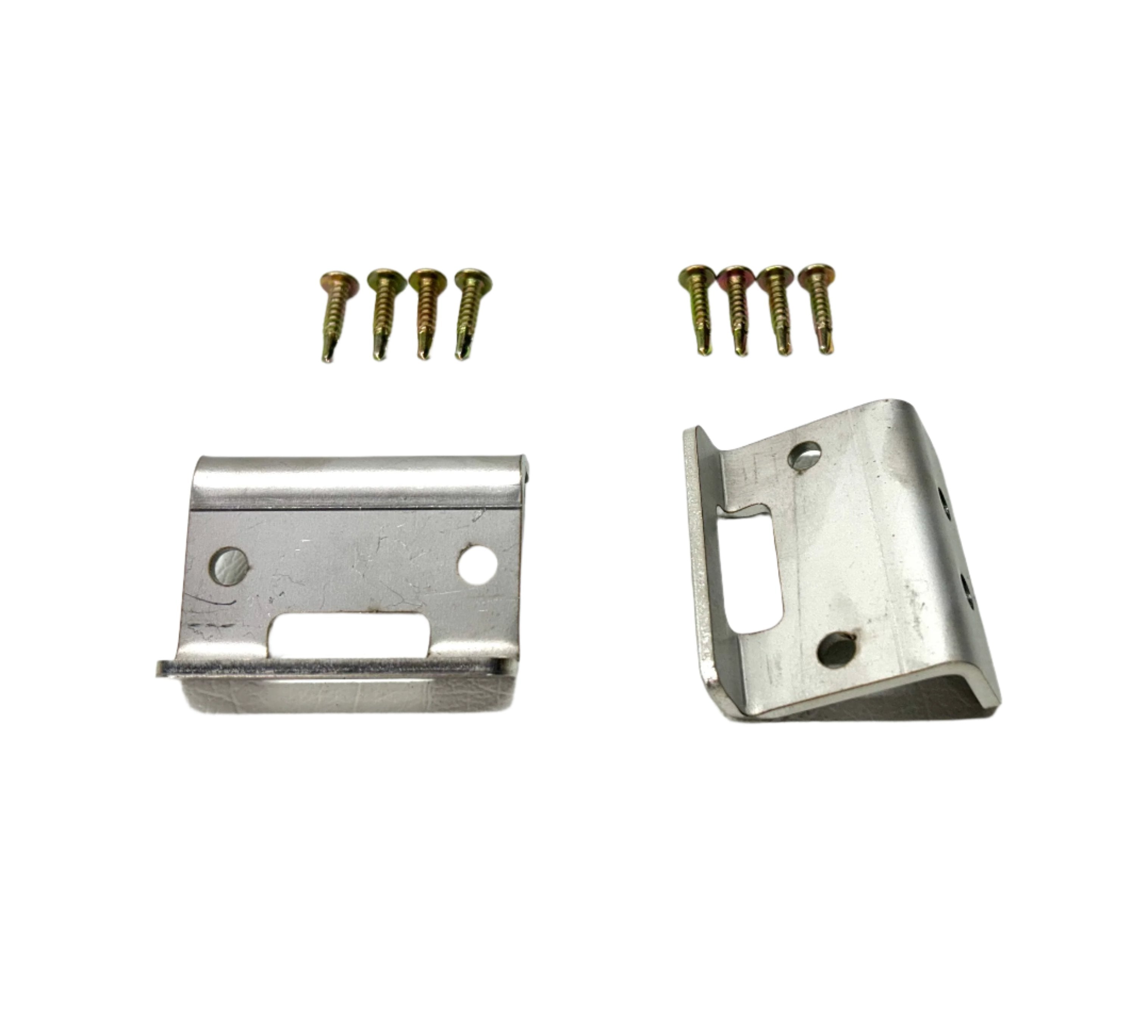 FG Ford Falcon Ute Lid Hinge Slots FEMALE for Carpeted Fibreglass Lids SET-A Hinges & Screws