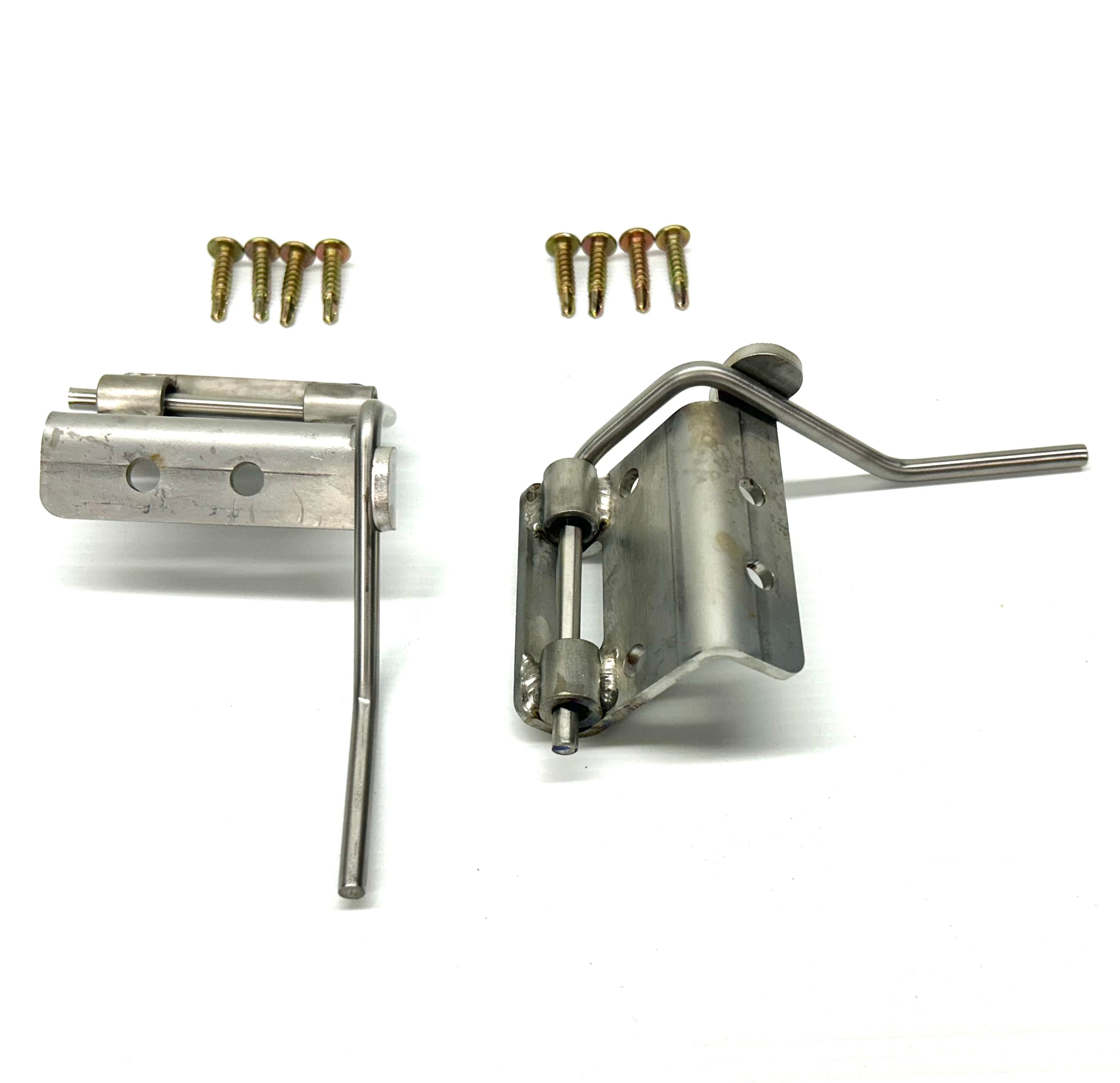 RA RC Colorado Rodeo 25mm Female Hinge & Pins Kit-C for EGR Ute Lid with Shiny Black Plastic Underneath