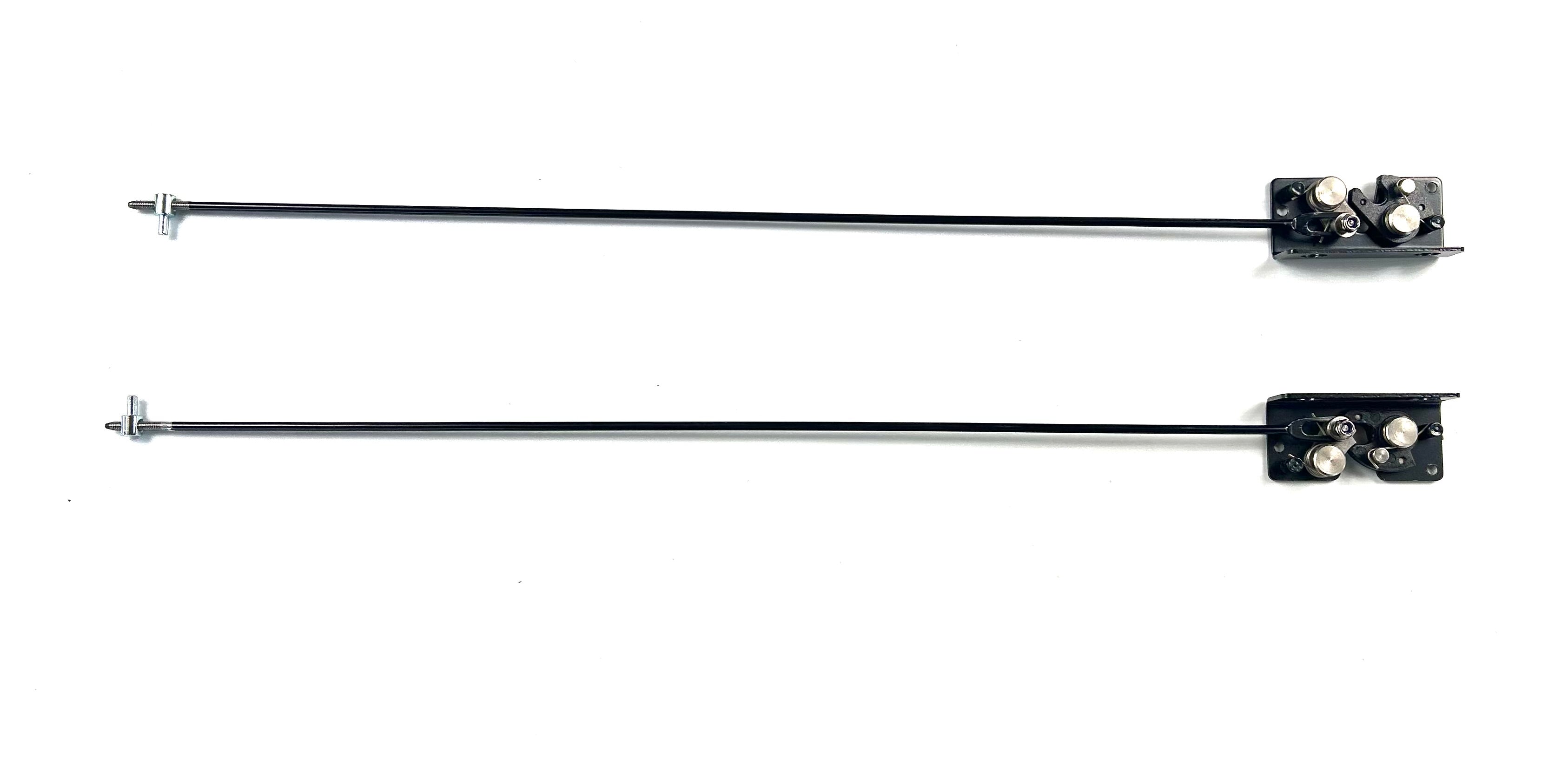 ALPHA GSE Canopy Side Door Wing Lock Hook Plate Catches + Rod Arms HardTop Truck