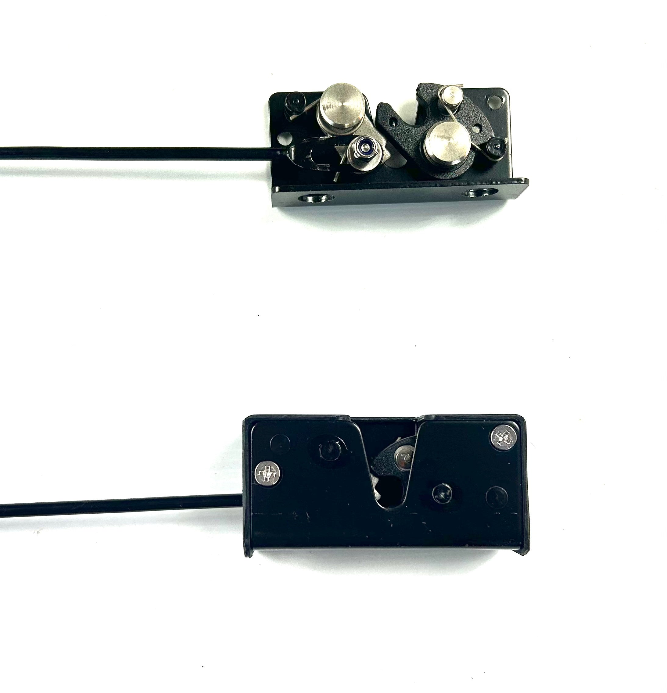 ALPHA GSE Canopy Side Door Wing Lock Hook Plate Catches + Rod Arms HardTop Truck