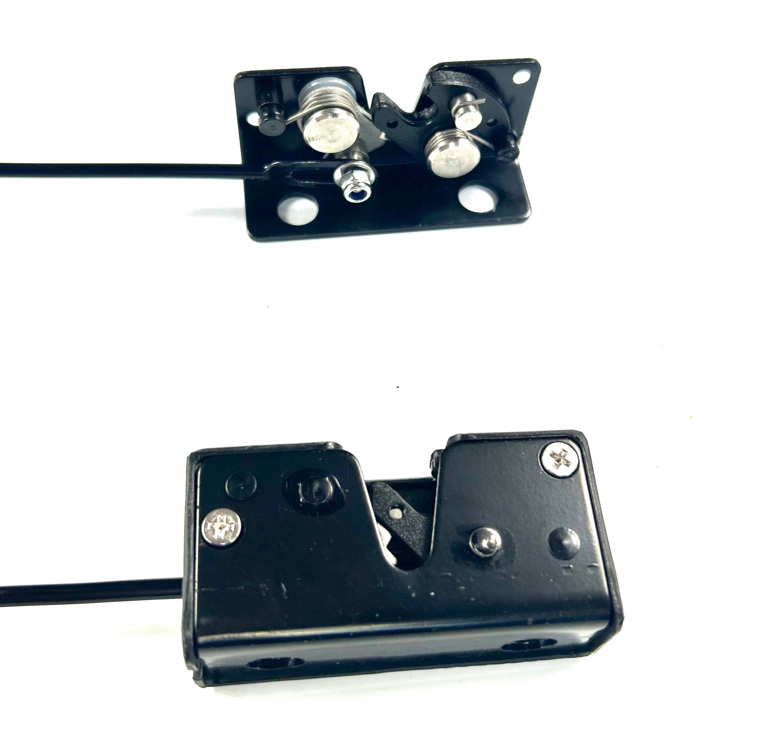 ALPHA GSE Canopy Side Door Wing Lock Hook Plate Catches + Rod Arms HardTop Truck