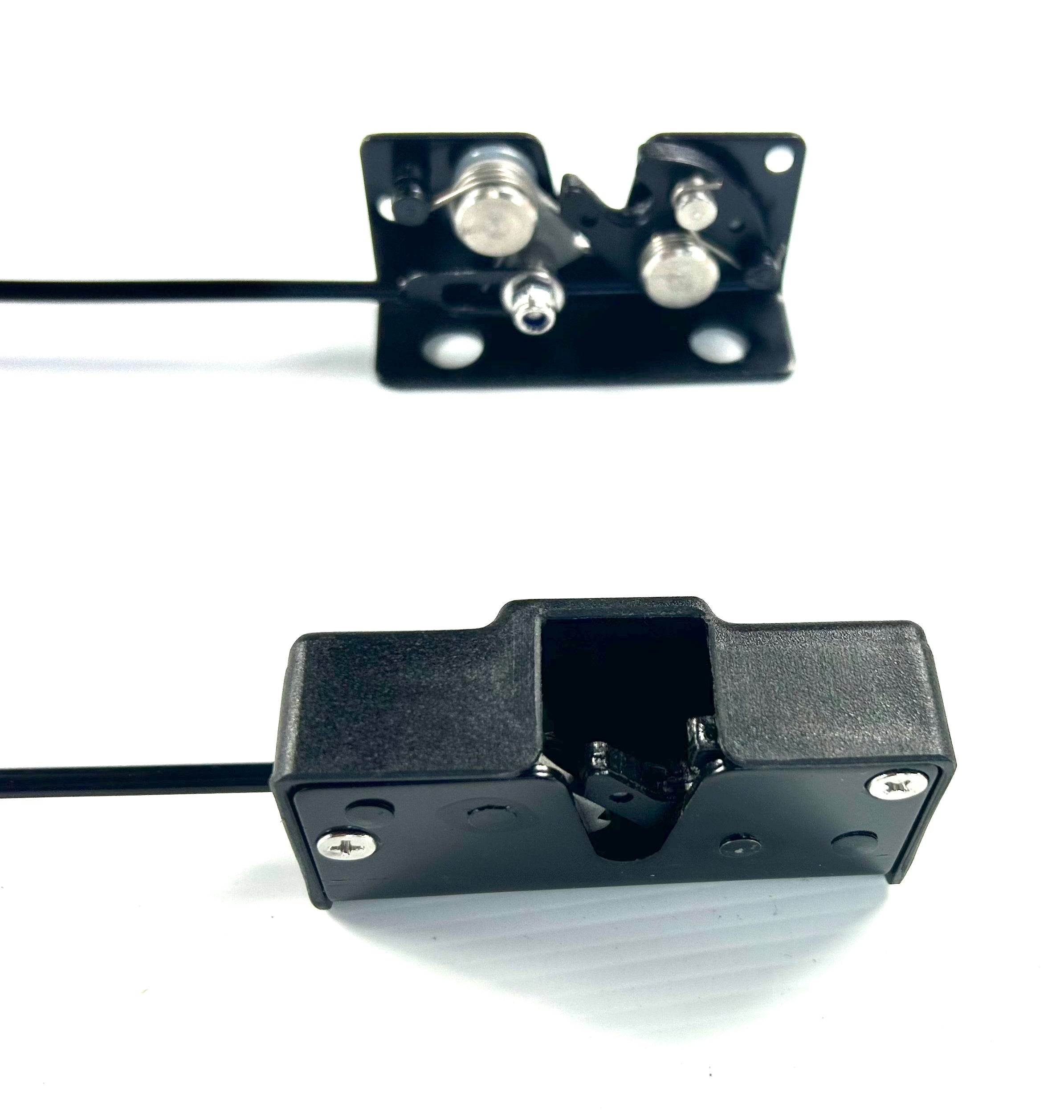 ALPHA GSE Canopy Side Door Wing Lock Hook Plate Catches + Rod Arms HardTop Truck