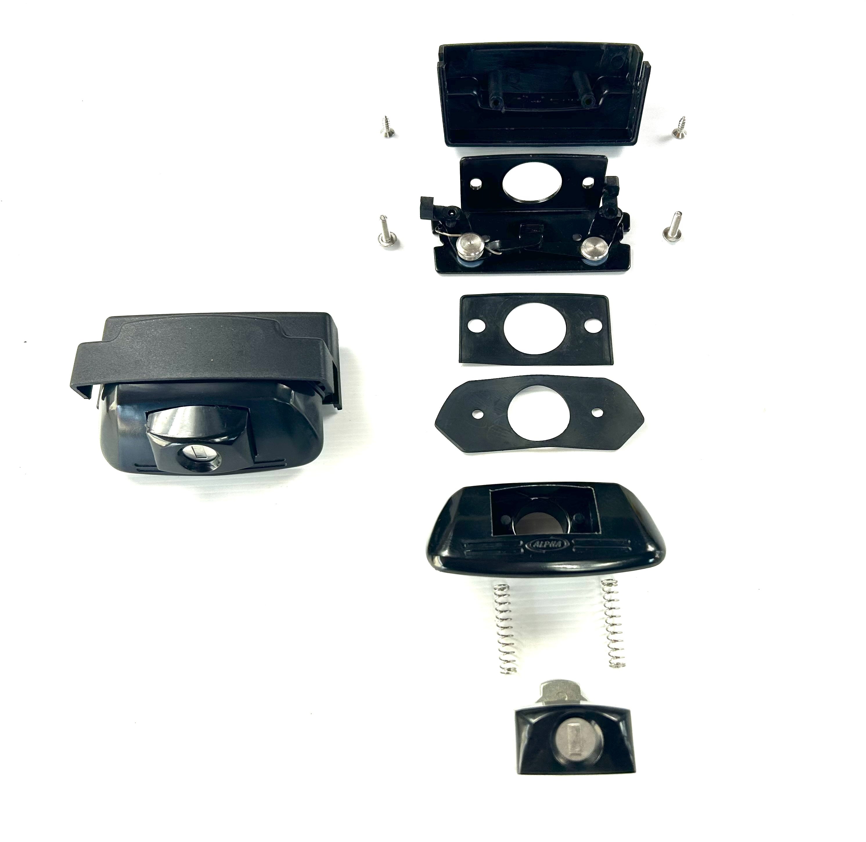 ALPHA GSE Canopy 2 x Side Lift Up Side Door Window lock Handle Locks