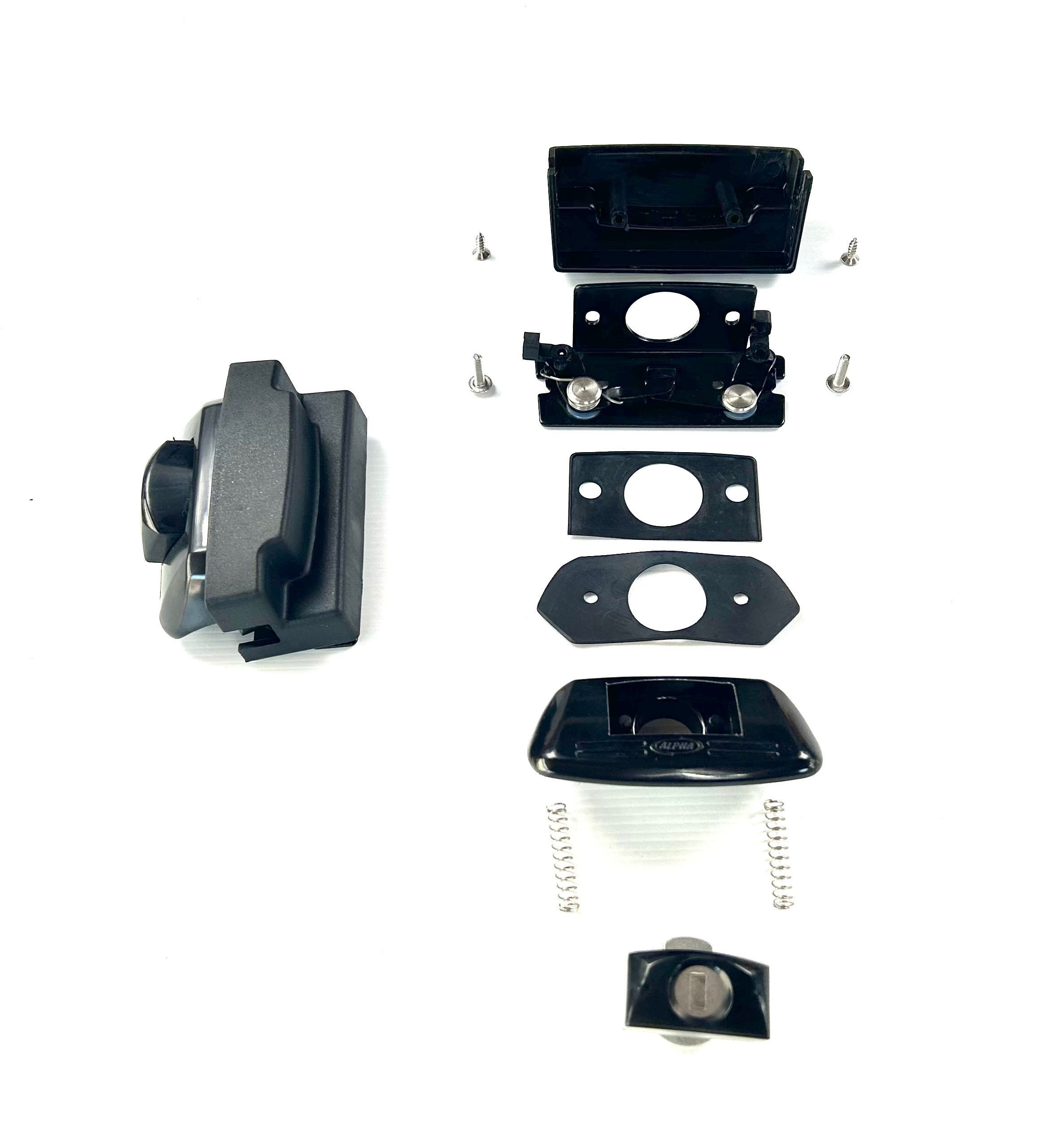 ALPHA GSE Canopy 2 x Side Lift Up Side Door Window lock Handle Locks