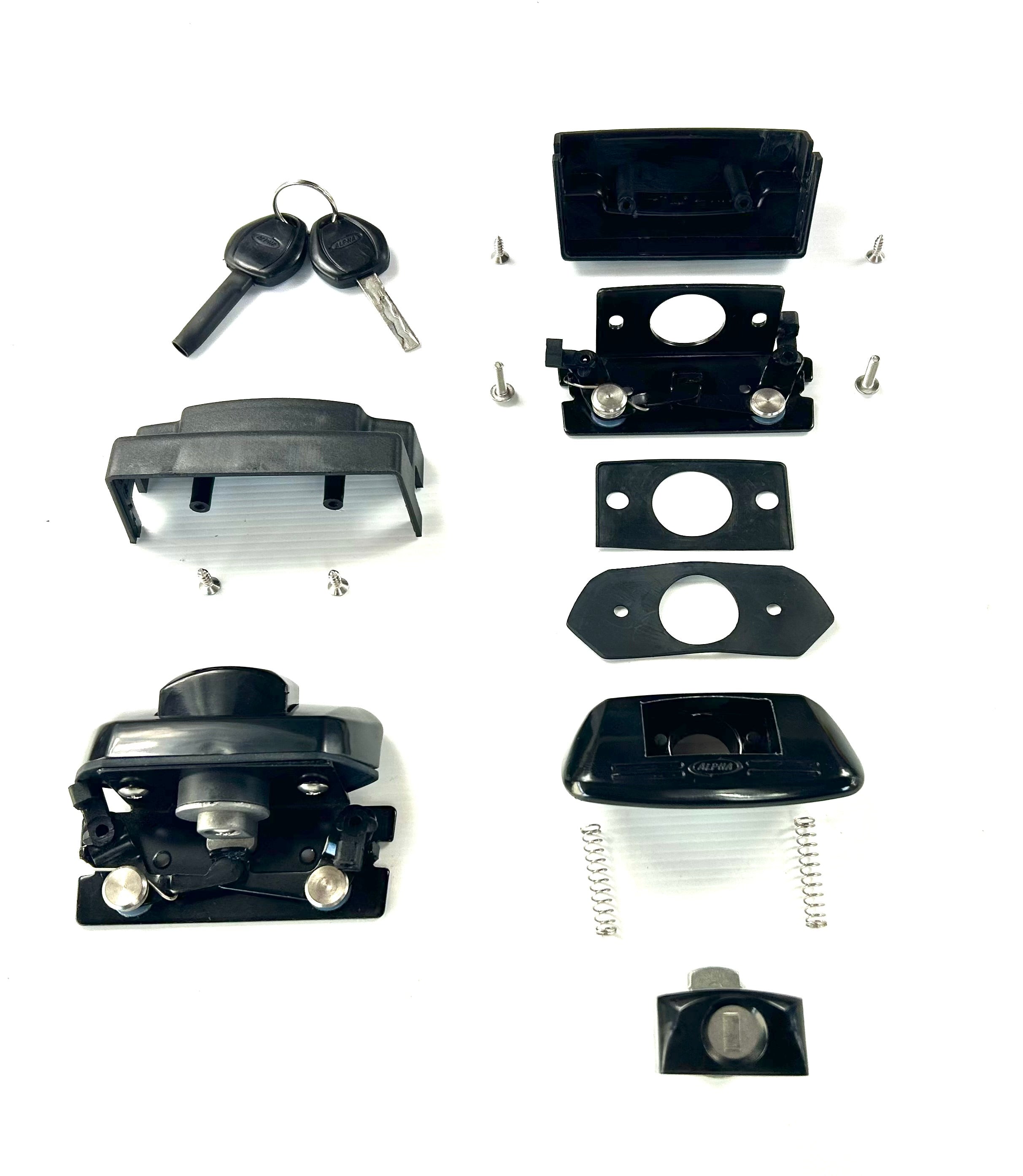 ALPHA GSE Canopy 2 x Side Lift Up Side Door Window lock Handle Locks