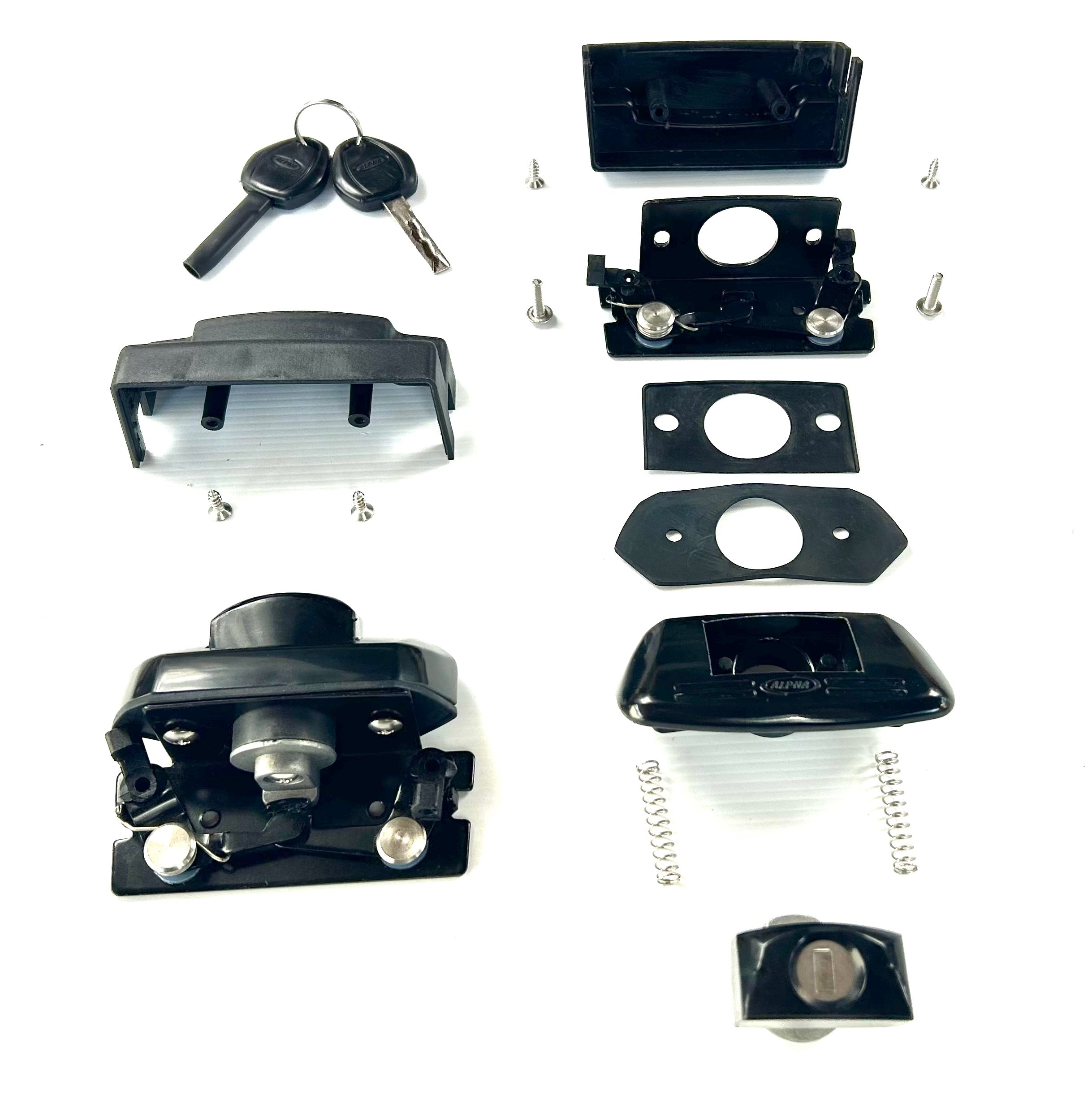 ALPHA GSE Canopy 2 x Side Lift Up Side Door Window lock Handle Locks