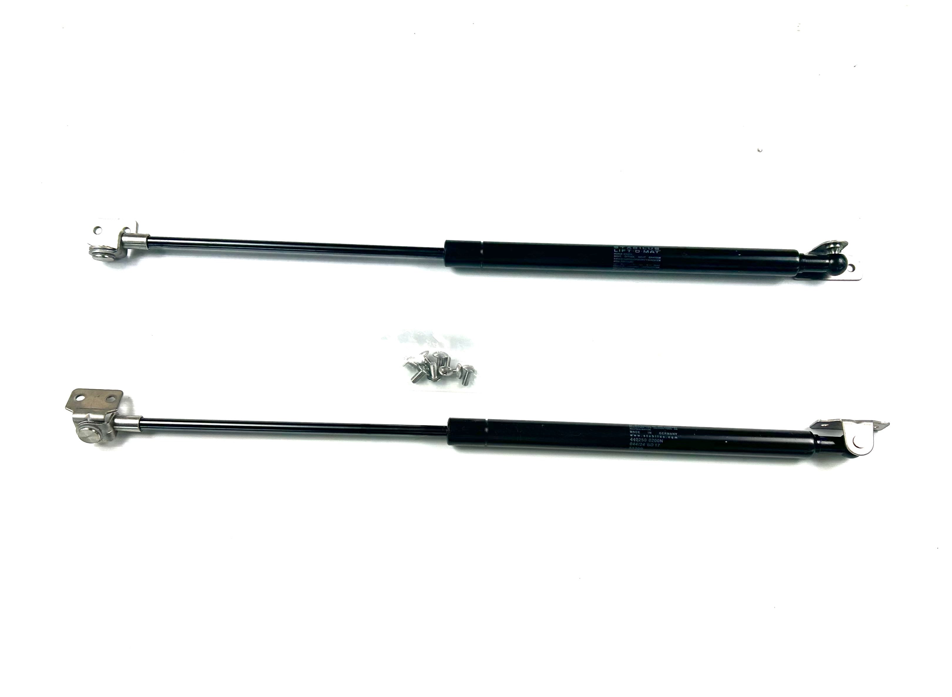 Alpha CMX AMAROK Canopy Rear Lift Up Window Gas Struts & Brackets Stabilus