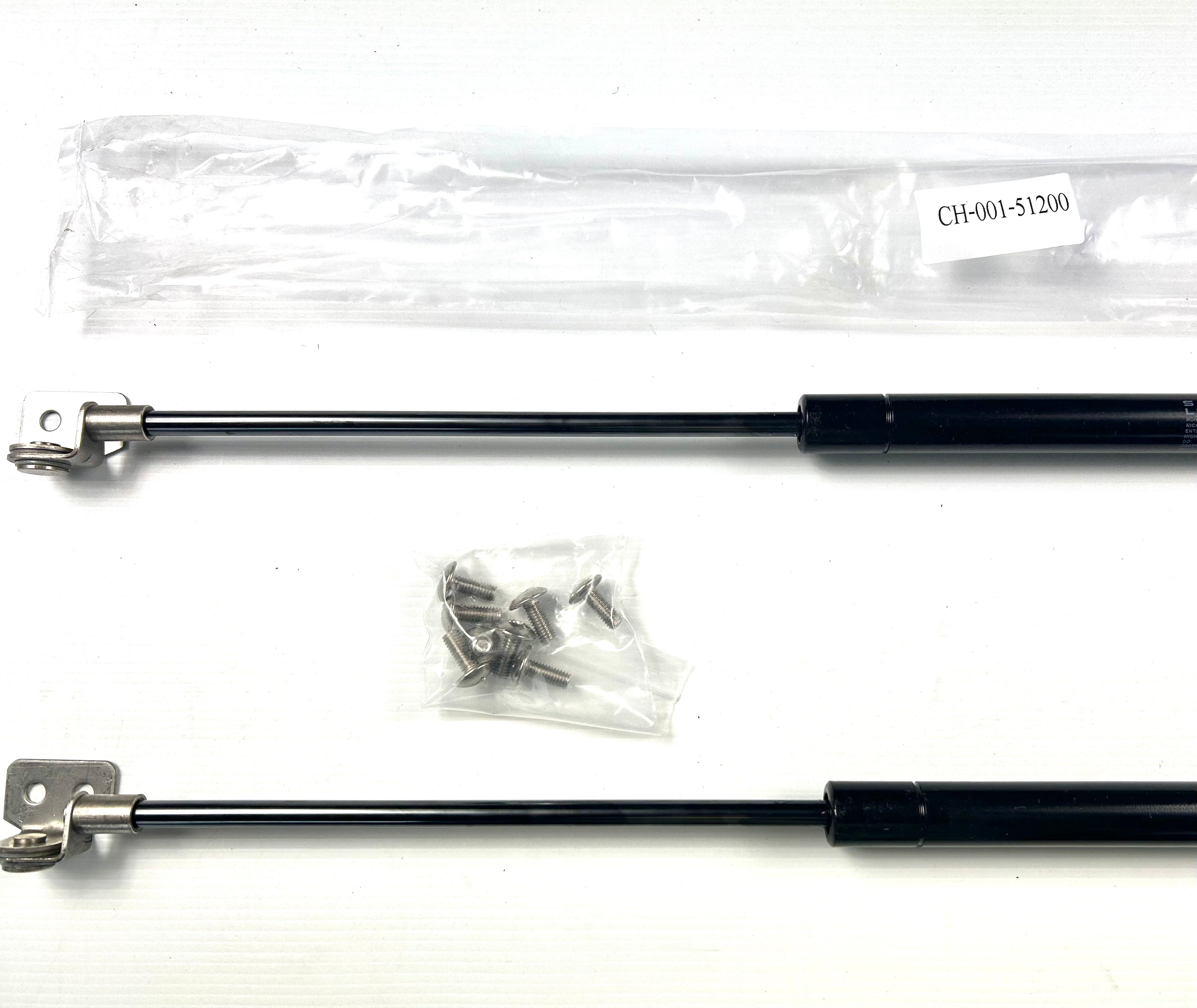 Alpha GSE Canopy Rear Lift Up Window Gas Struts & Brackets Stabilus Hardtop