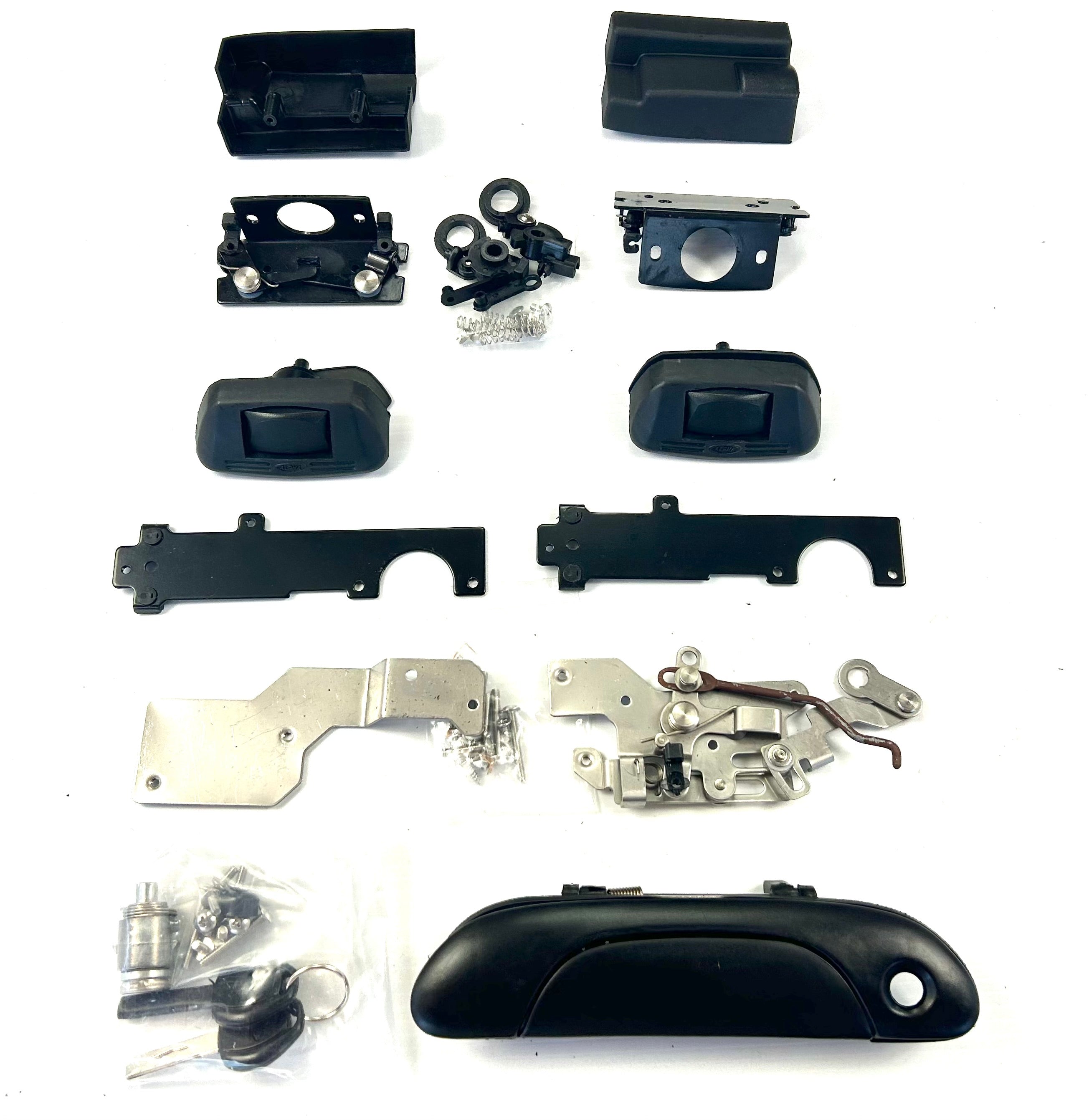 ALPHA GSX Canopy Central Locking Rear Handle + 2 Side Lift Up Door Window Locks HardTop