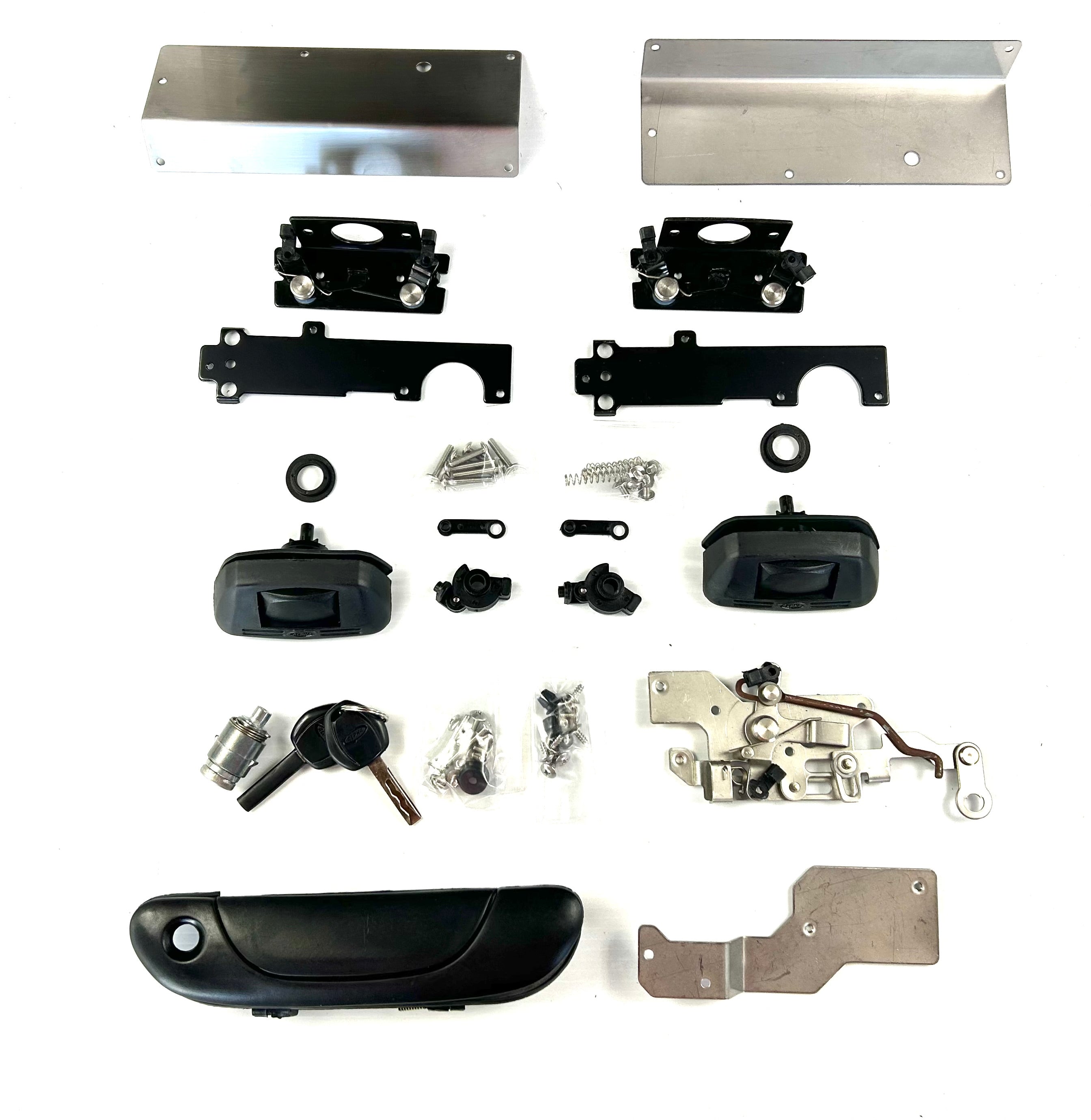 ALPHA CMX Canopy Central Locking Rear Handle + 2 Side Lift Up Door Window Locks HardTop