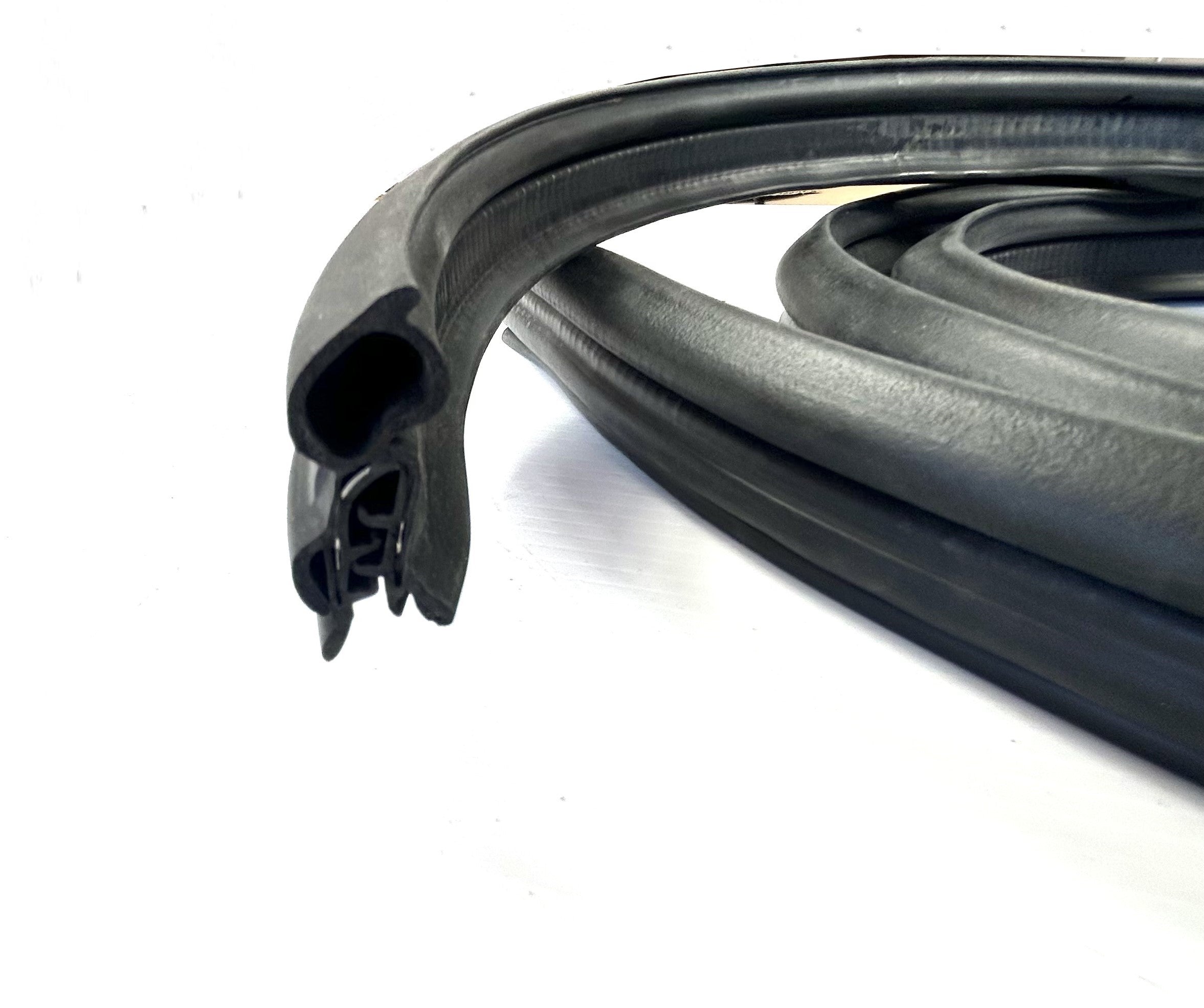 Flexiglass Flexi Sports Canopy Full Set of 3 Pinchweld Rubber Seal Glass Window