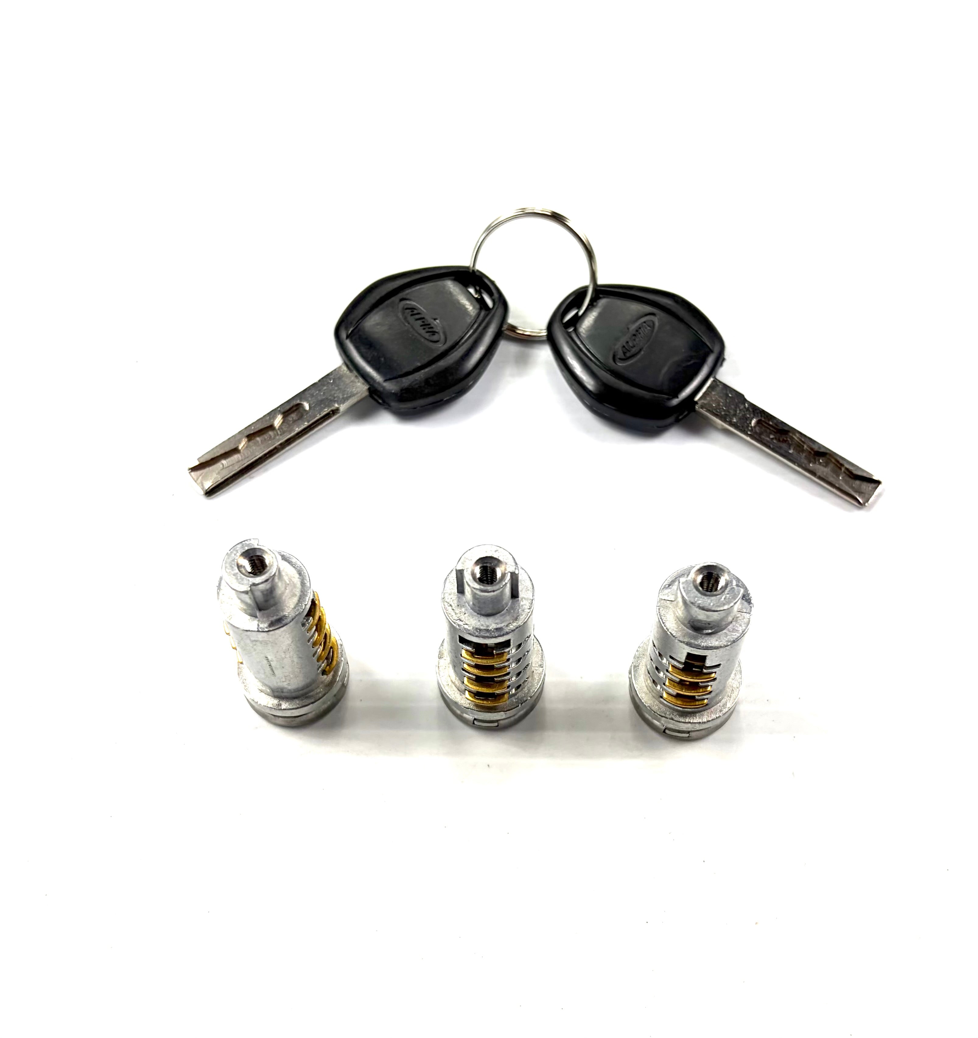 Alpha Canopy Hardtop 3 x Barrels + 2 x Keys Replacement Blade + Wave Style Keys