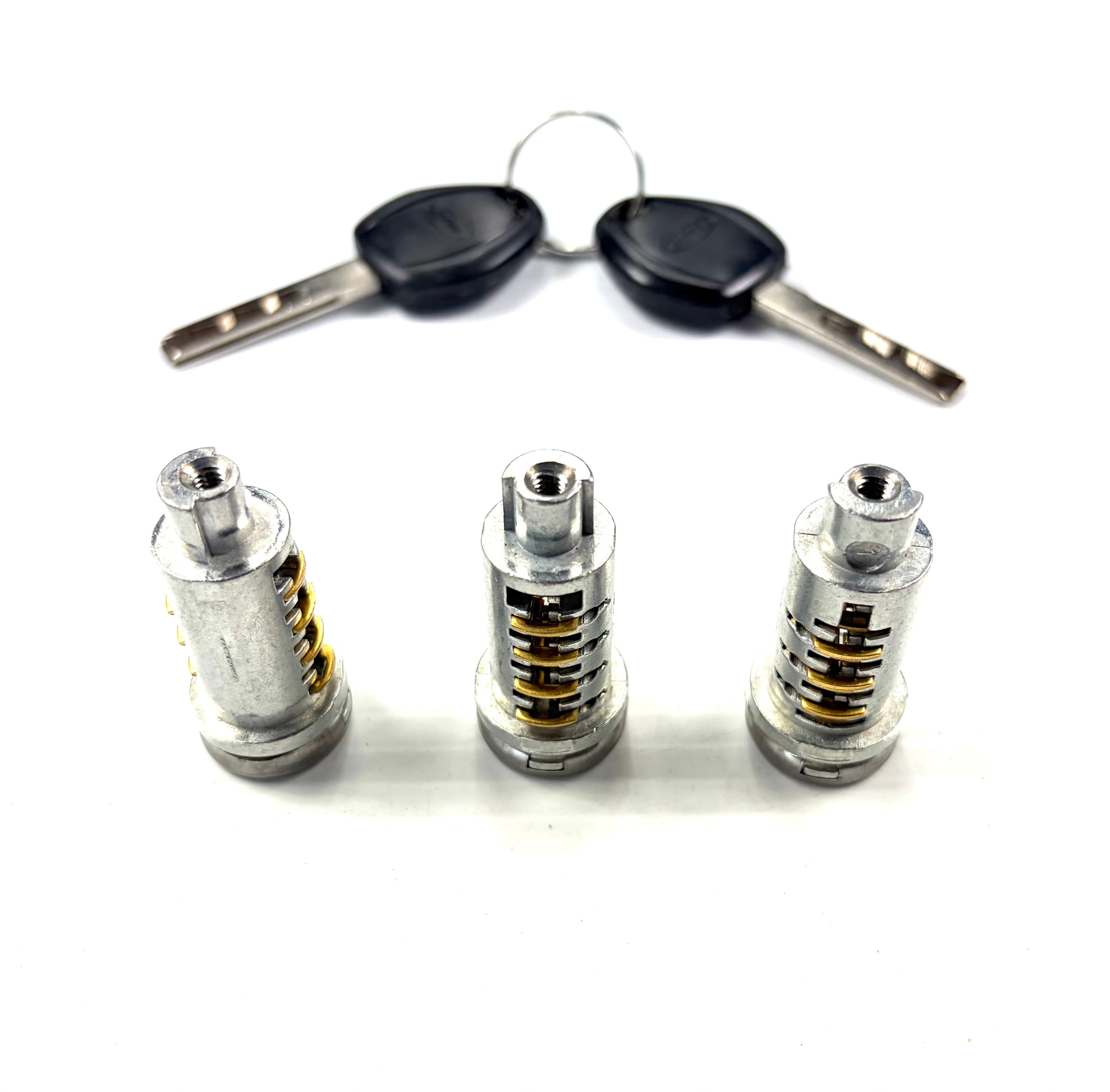 Alpha Canopy Hardtop 3 x Barrels + 2 x Keys Replacement Blade + Wave Style Keys