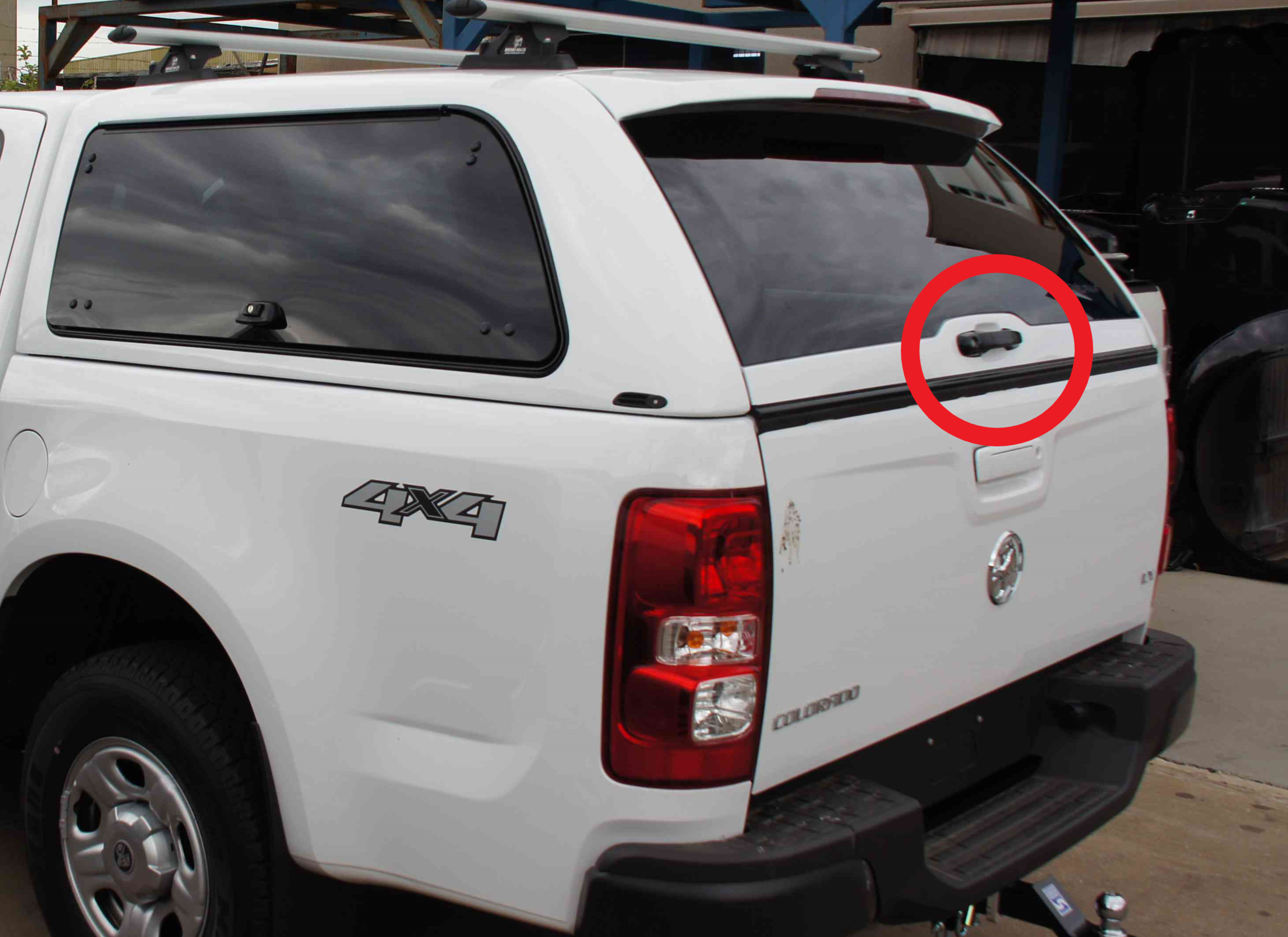 ALPHA CME Canopy Rear Window Locking Handle Locks Back Door