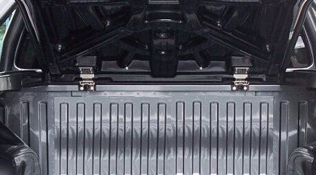 Nissan NP300 & D23 Navara 50mm Female Hinge & Bolts Kit-2 for EGR Ute Lid with Shiny Black Plastic Underneath