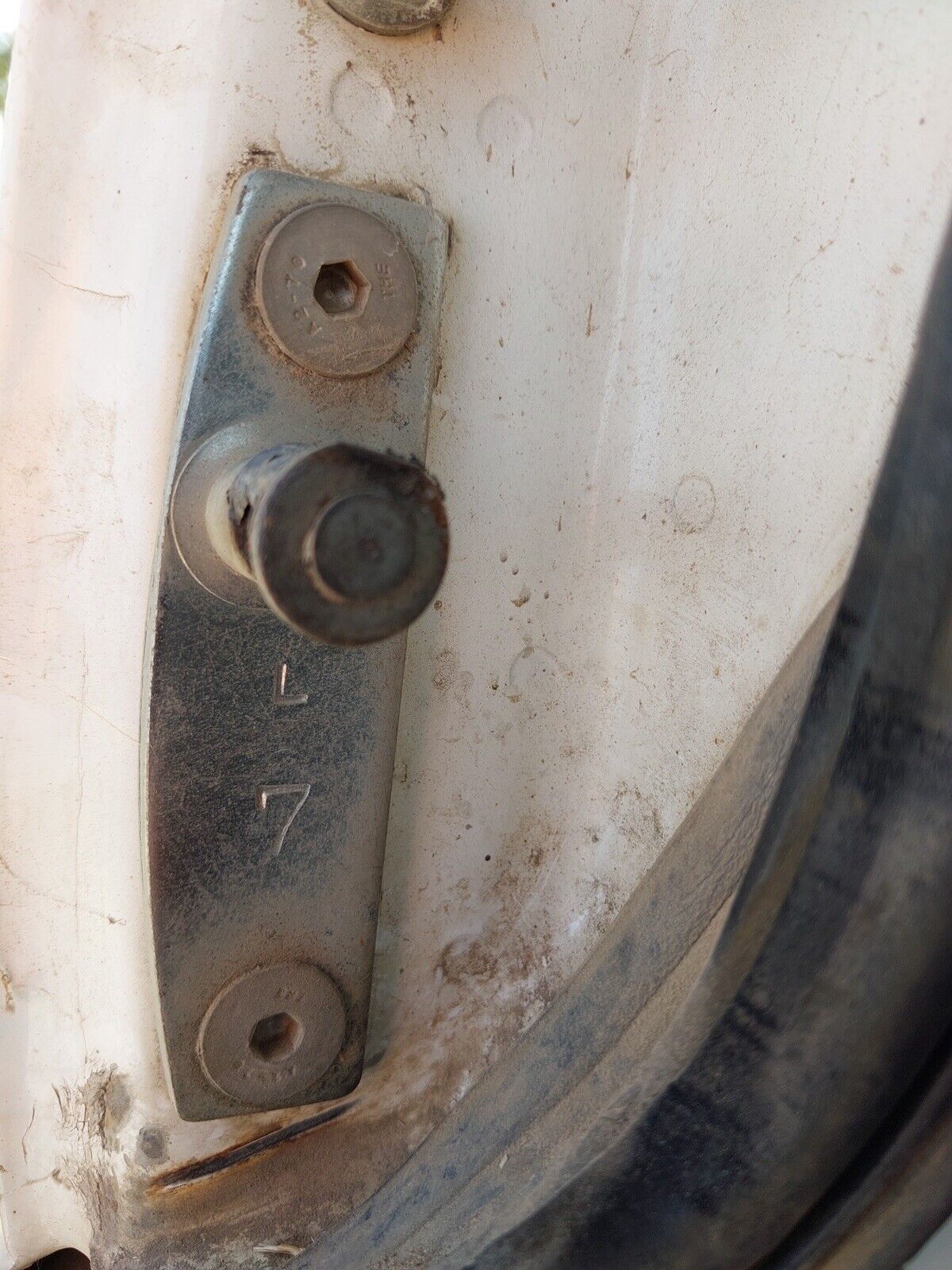 Sammitr SMM V2 Plus Canopy Rear Window Lock Strikers Number #3 HardTop