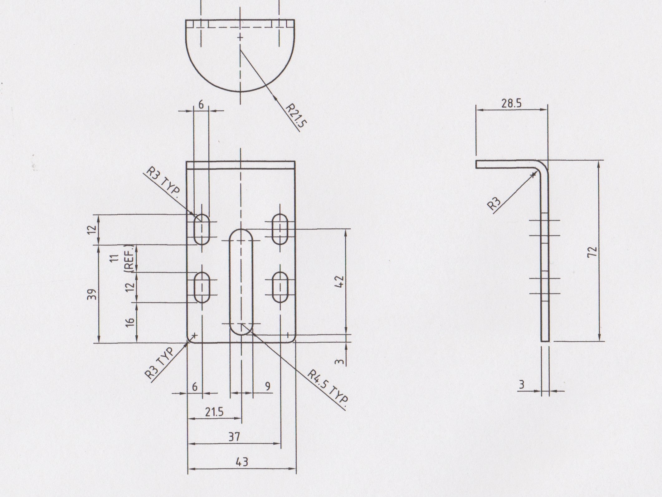 AU BA BF Ford Falcon Lock Brackets Standard Catches for Fibreglass Lid with Carpet Underneath