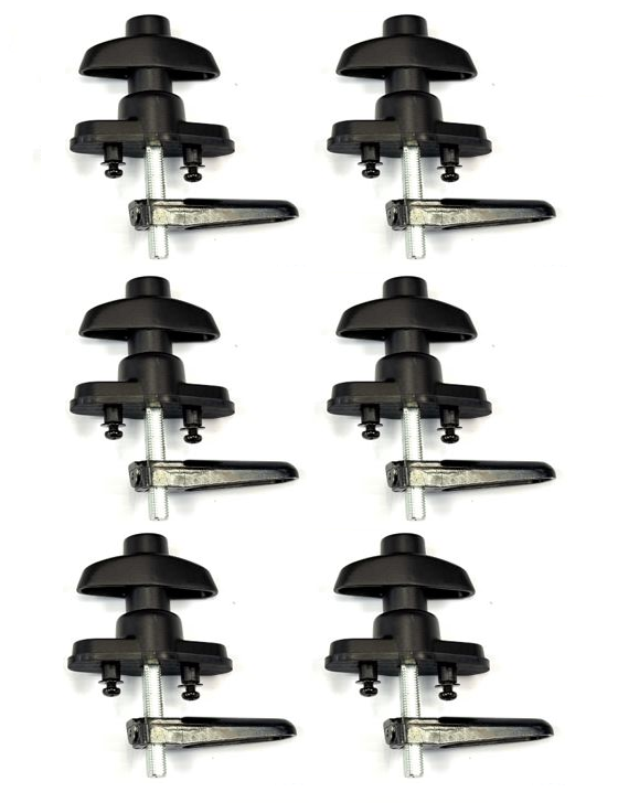 EGR Fleet Canopy 6 x Framed Rear or Side Window T-Handle Locks