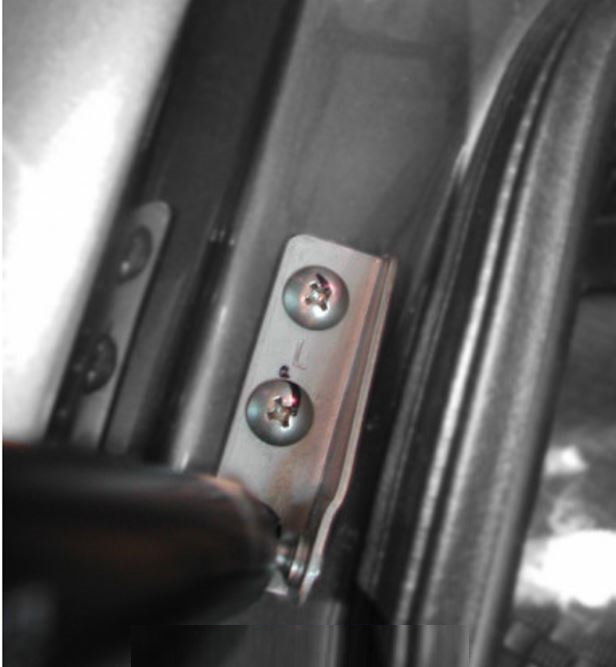 Alpha GSE Canopy Rear Lift Up Window Gas Struts & Brackets Stabilus Hardtop