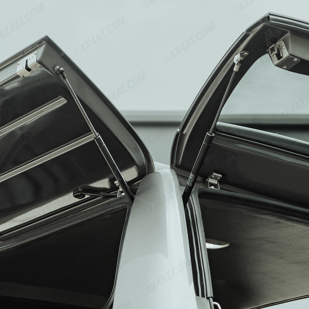 Alpha CMX AMAROK Canopy Rear Lift Up Window Gas Struts & Brackets Stabilus