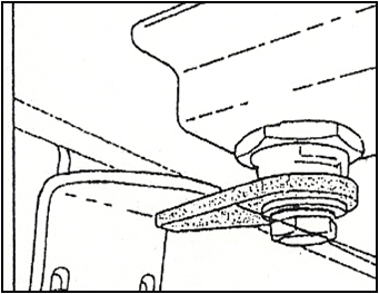 AU BA BF Ford Falcon Lock Brackets Standard Catches for Fibreglass Lid with Carpet Underneath