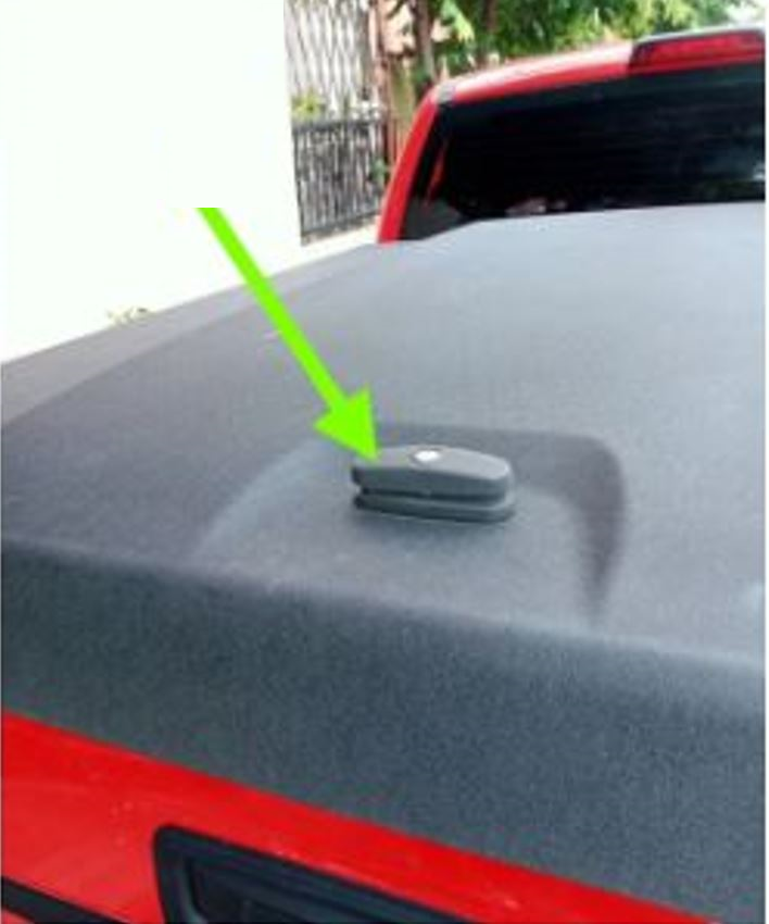 Ute Lid Lock fit Aeroklas Speed Sports Deck Cover Aviator Pop Up Handle T-Handle