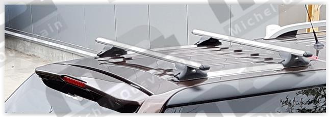 Canopy Roof Rack Tracks & Cross Rail Bars Proland Brand 140cm Long fits Most Canopies
