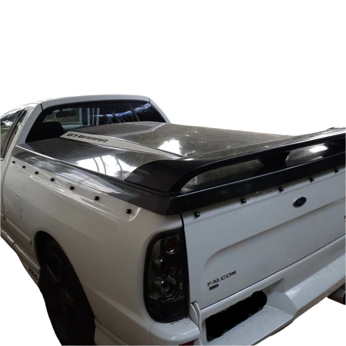 AU BA BF Ford Falcon Aftermarket Female Hinge Pins Only for EGR Ute Lid with Shiny Black Plastic Underneath Kit-A