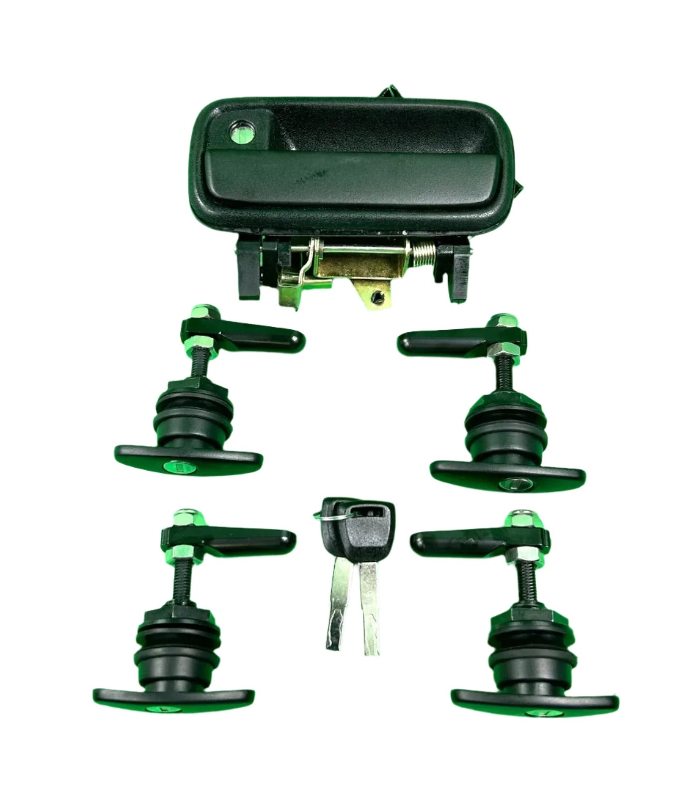 Sammitr SMM V2 Canopy 4 x Side Window Locks & Rear Window Handle  All Same key