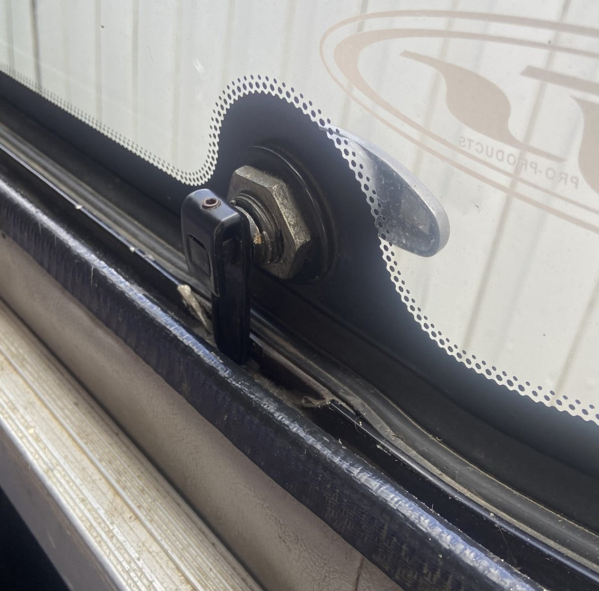 Canopy Strikers Pressed Metal 4 x 55mm Long Striker Arm Tongue T Handle Canopy Side Window Locks