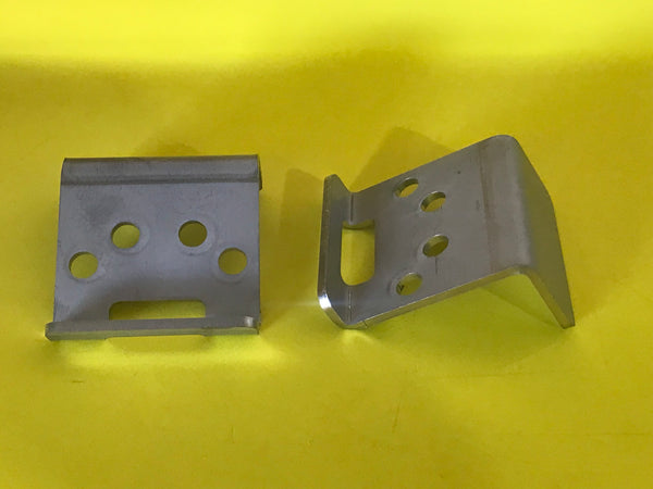 Ford AU BA BF Ute Lid Hinge Slots FEMALE for Carpeted Fibreglass Lids SET-A Hinges & Screws