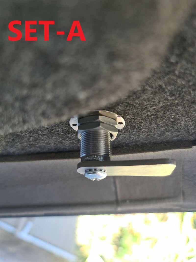 Toyota Hi-Lux Ute Lid Locks Pair SET-A fits Fibreglass Carpeted Toyota Ute Lids