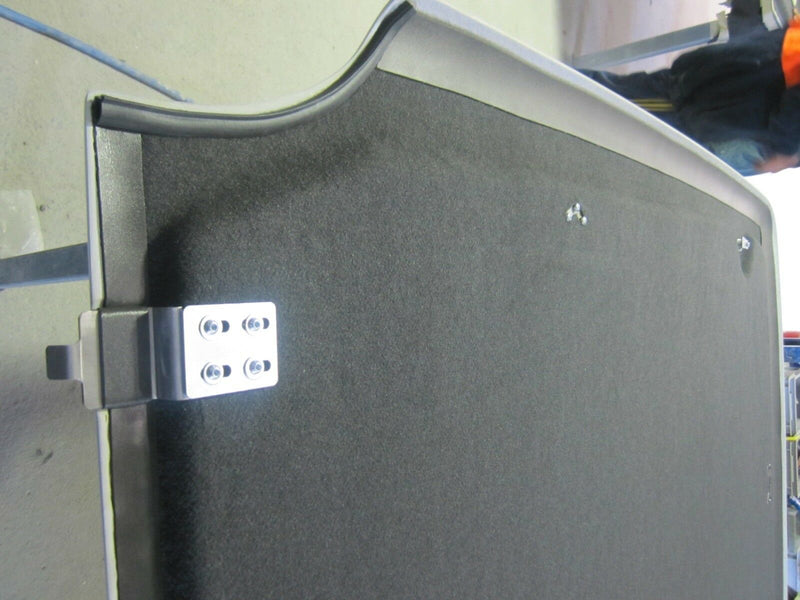 Commodore VU VY VZ VE VF Ute Lid Male Hinge Tongues for Carpeted Fibreglass Lids SET-B Male Hinges & Support Plates