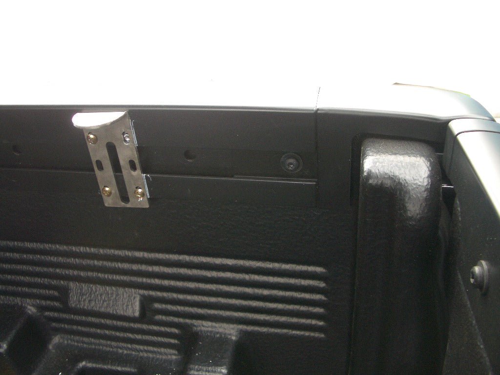 FG Ford Falcon fits EGR Long Lock Brackets Catches for Twin Ute Lid Locks for EGR Plastic Ute lids with Shiny Black Plastic Underneath