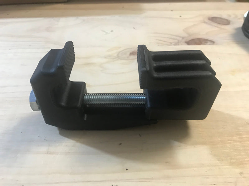 Clamps 2 x Canopy Ute Mounting Fitting Kit Removable Black Plastic Clamp