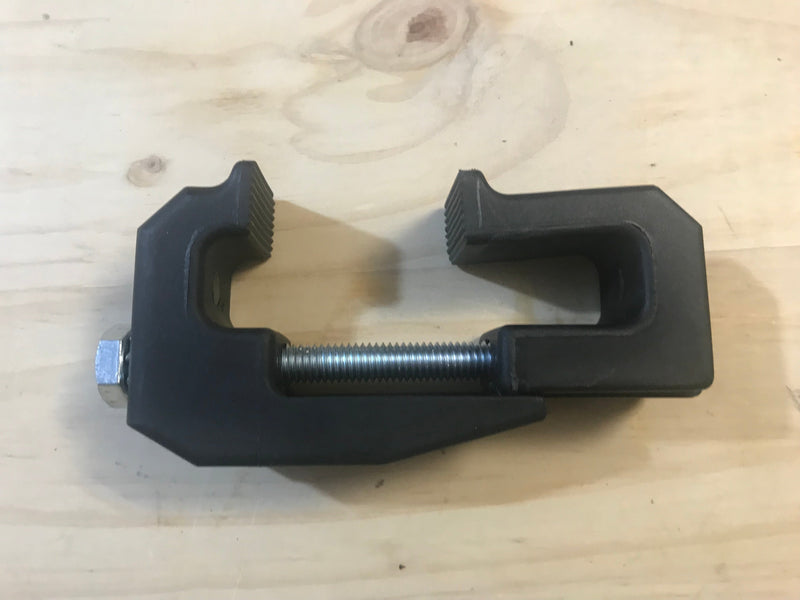 Clamps 2 x Canopy Ute Mounting Fitting Kit Removable Black Plastic Clamp