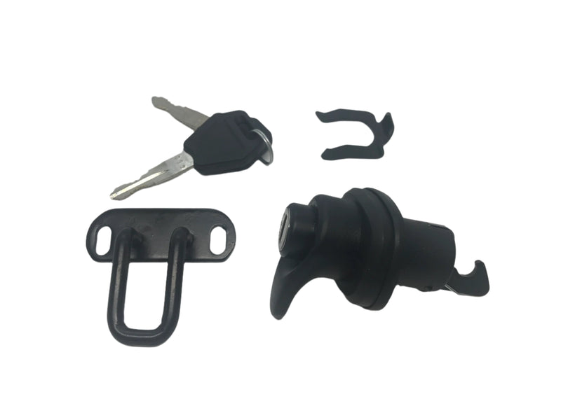 Canopy Rear Window T Handle & 4 Side Locks Same key Flexiglass Ultimate Flake