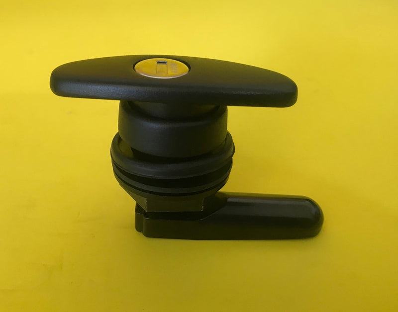 Canopy Rear Window T Handle & 4 Side Window Locks 30mm Hole Size All Same key