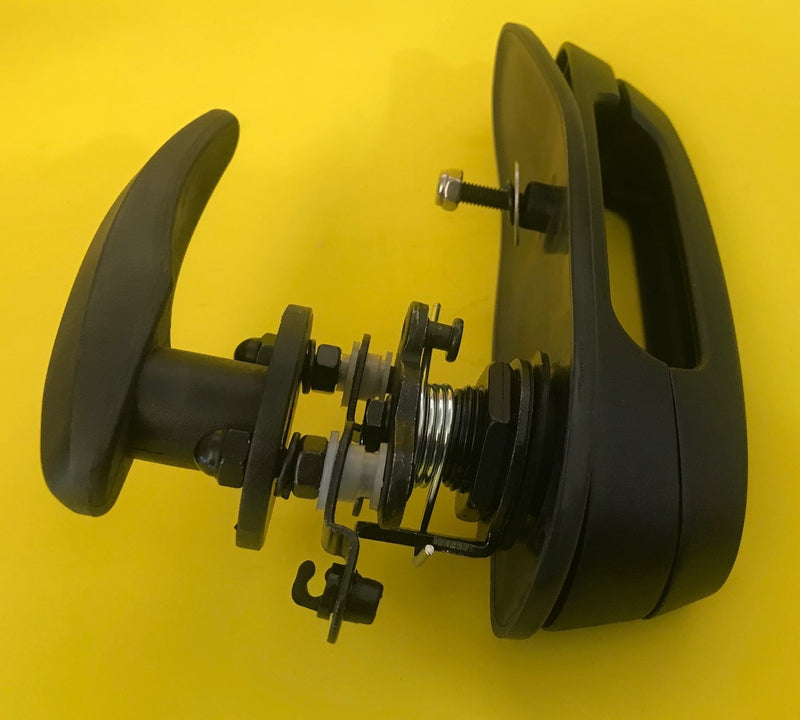 Canopy Rear Window T Handle & 4 Side Window Locks 30mm Hole Size All Same key