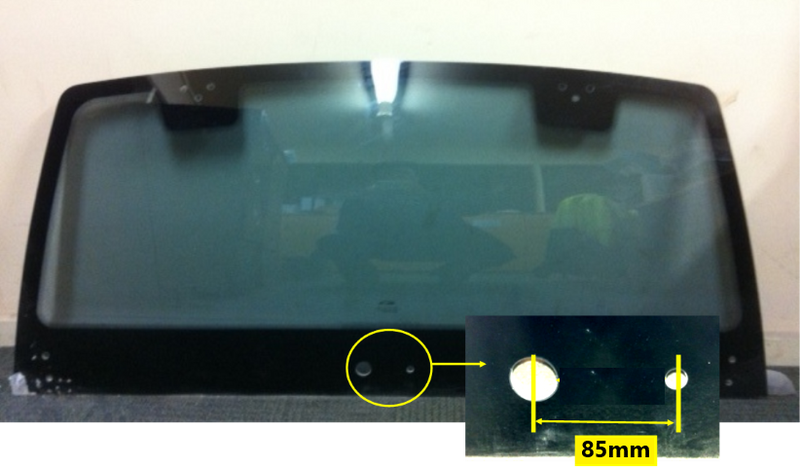 Aeroklas Locking T-Handle Replacement Canopy Rear Window Black Plastic Lock Handle