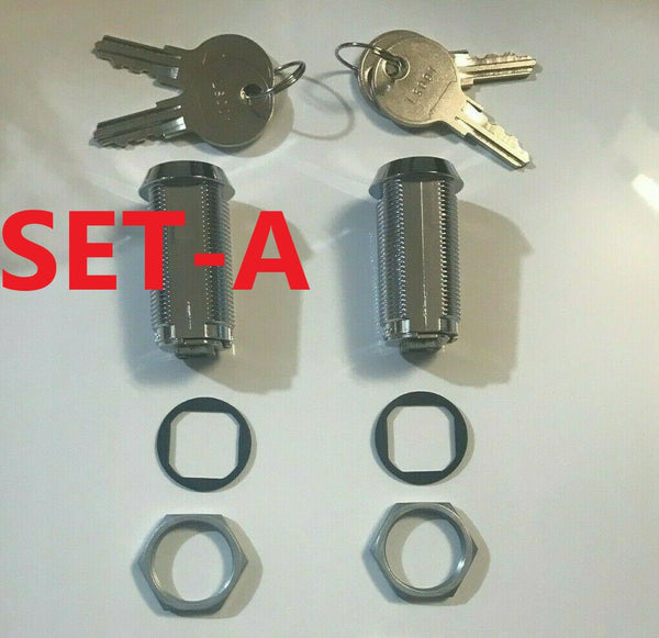 Toyota Long Ute Lid Locks EGR Plastic Lids SET A Replacement Barrels & Keys