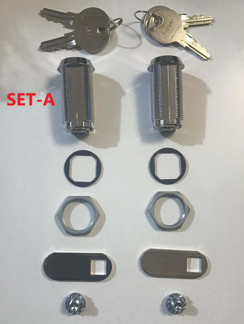EGR Plastic Ute Lid Long Ute Lid Locks SET-A Replacement Barrels & Keys