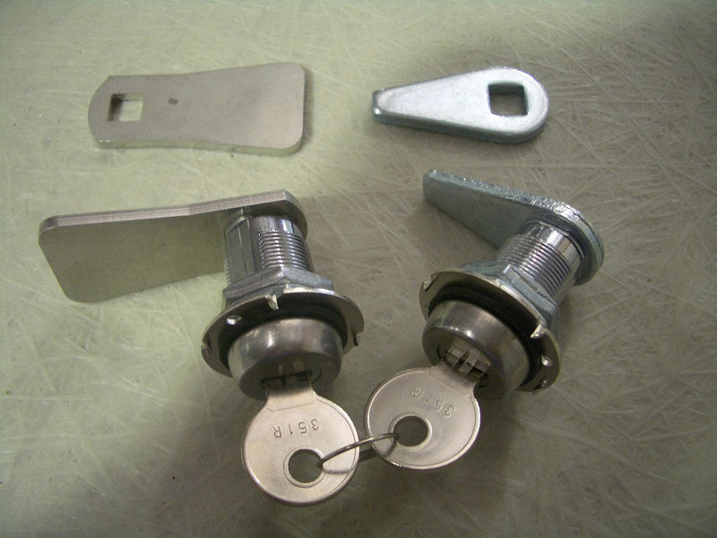 Standard Ute Lid Locks SET-A Pair of Locks fits Fibreglass Carpeted Ute Lids