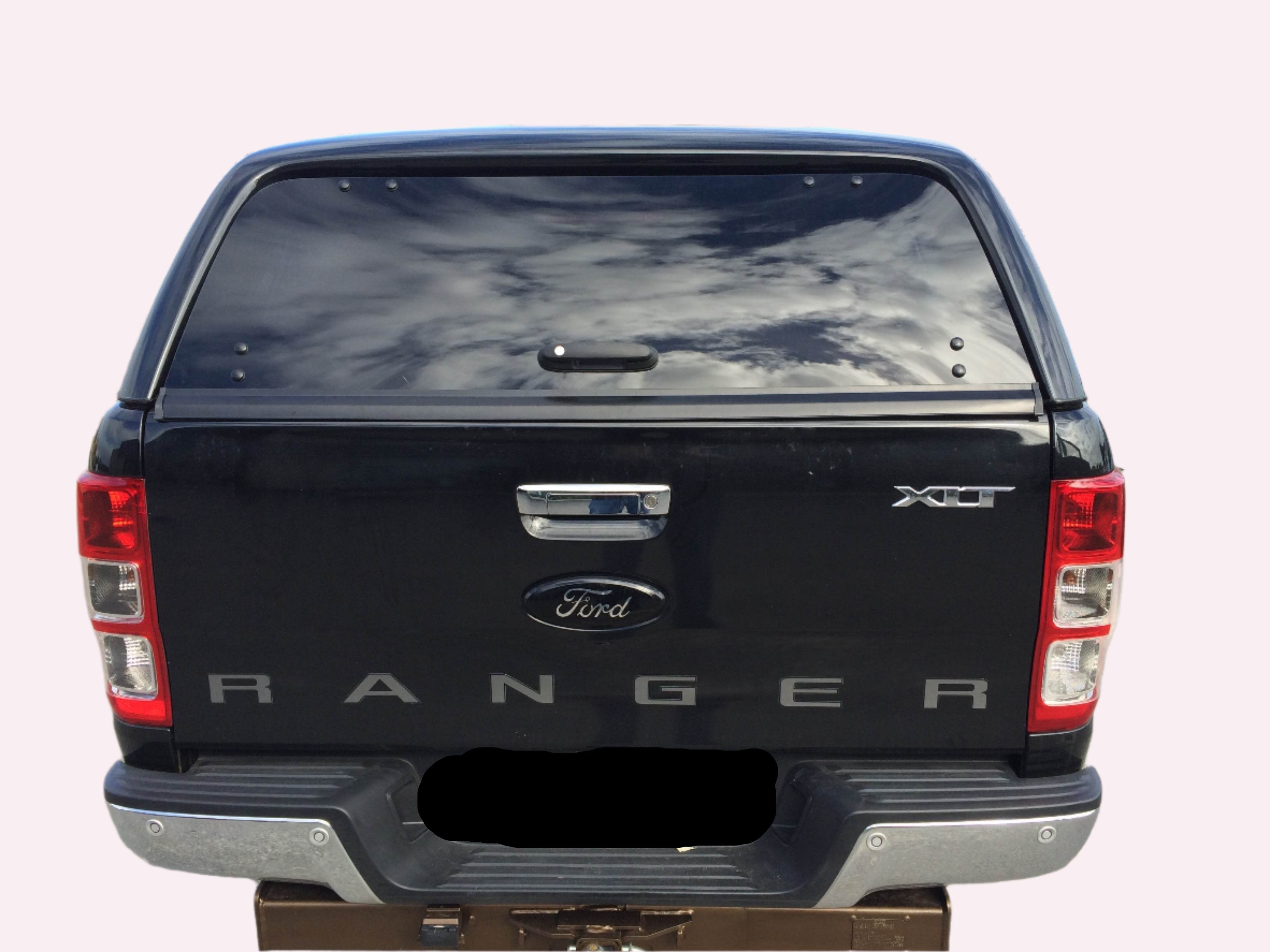 Aeroklas Locking T-Handle Replacement Canopy Rear Window Black Plastic Lock Handle