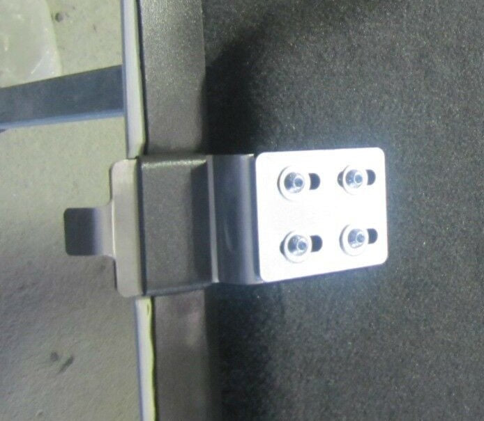 Ford AU BA BF FG Ute Lid Long Male Hinge Tongues for Carpeted Fibreglass Lids SET-B Long Male Hinges & Support Brackets